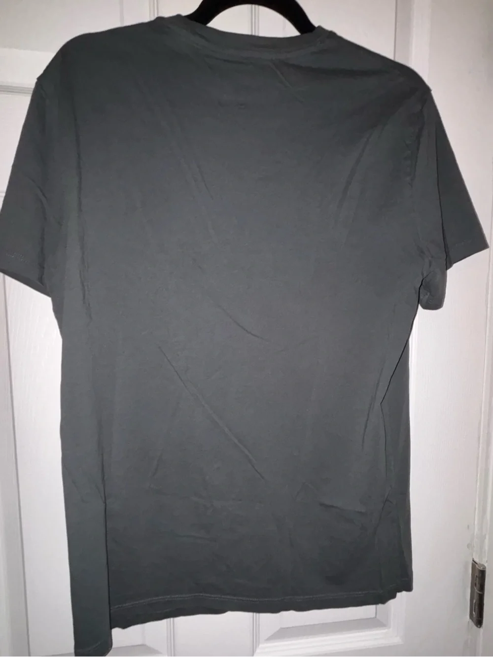 Armani Exchange A|X Logo Tee – Gray – Size Large
